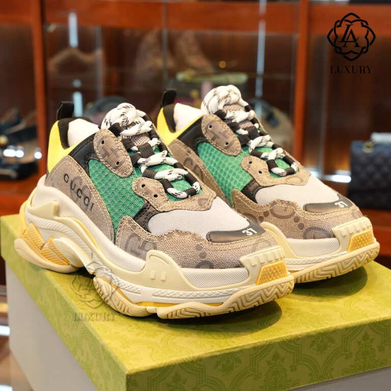 BST Gucci x Balenciaga Triple S 'The Hacker Project' có sẵn tại LA LUXURY