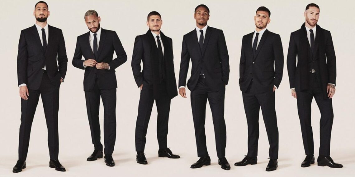 Dior Men thiết kế BST 2023 độc quyền cho đội bóng Paris Saint-Germain (PSG).
