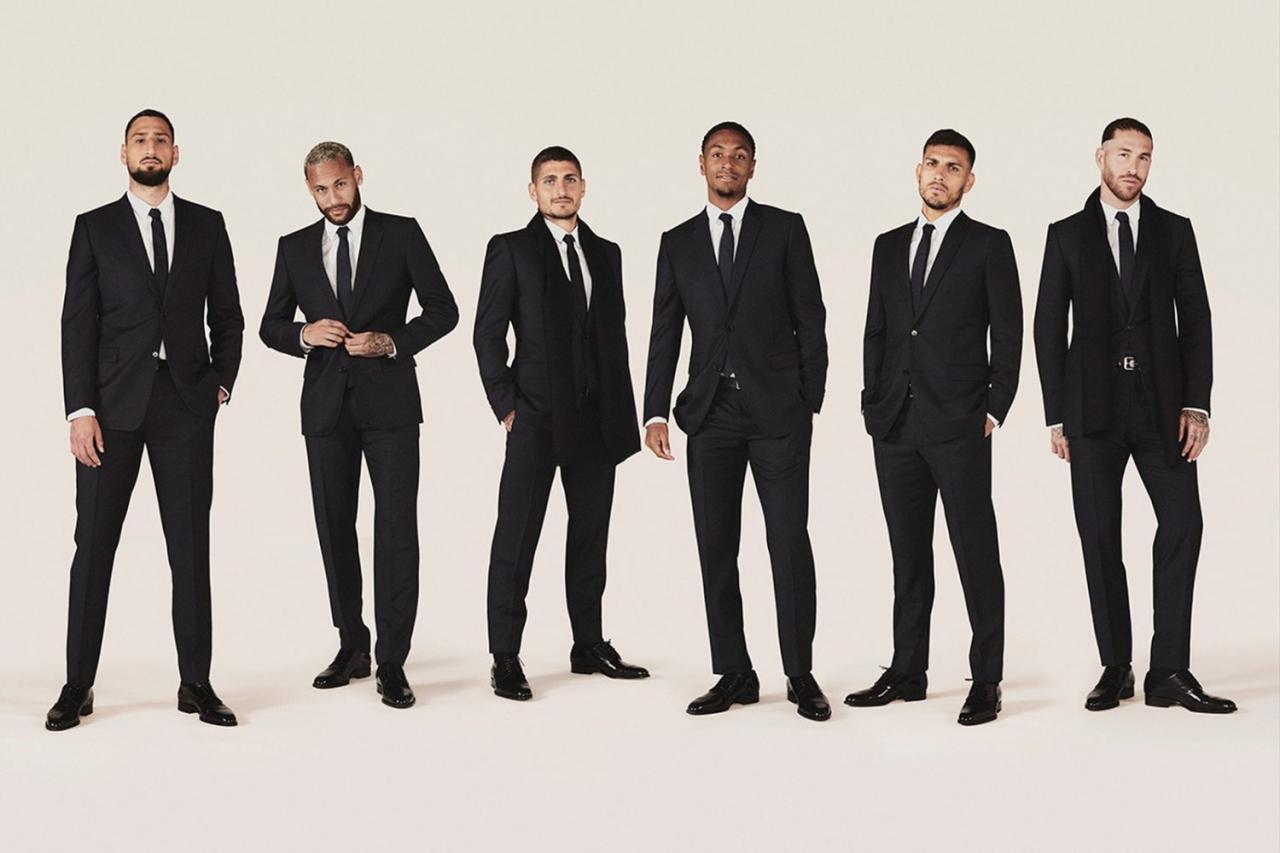 Dior Men thiết kế BST 2023 độc quyền cho đội bóng Paris Saint-Germain (PSG). 