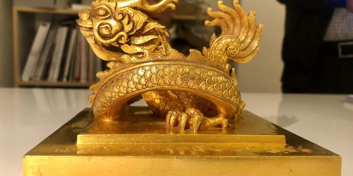 Ấn vàng Hoàng đế chi bảo: Việt Nam đang hoàn tất thủ tục hồi hương cổ vật