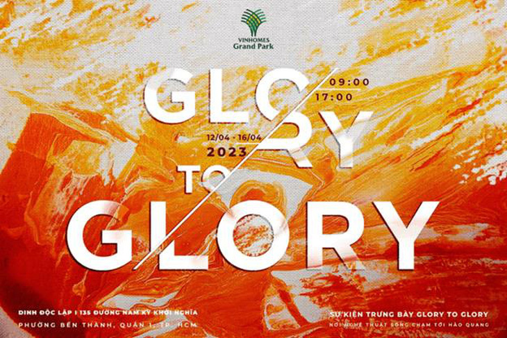 Triển lãm Glory to GLORY: Kể chuyện sống sang bằng nghệ thuật - Ảnh 1.