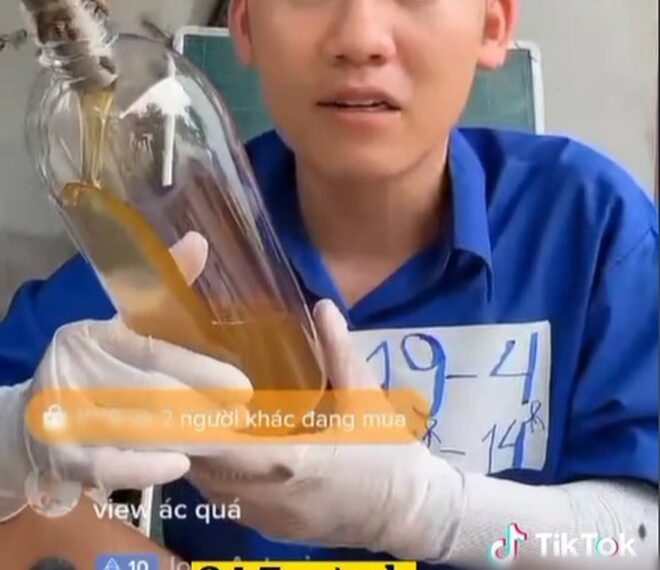 Phóng sự VTV cảnh báo mật ong giả làm từ đường được chia sẻ lại, con trai Bà Tân Vlog bất ngờ xoá hết video bán mật ong - Ảnh 1.