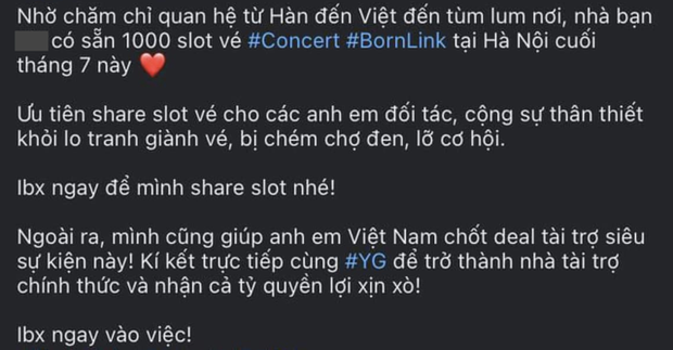 Nhiều đối tượng rao có 1000-2000 vé quan hệ với nhà tài trợ, BTC concert BLACKPINK tại Việt Nam cảnh báo lừa đảo! - Ảnh 4.
