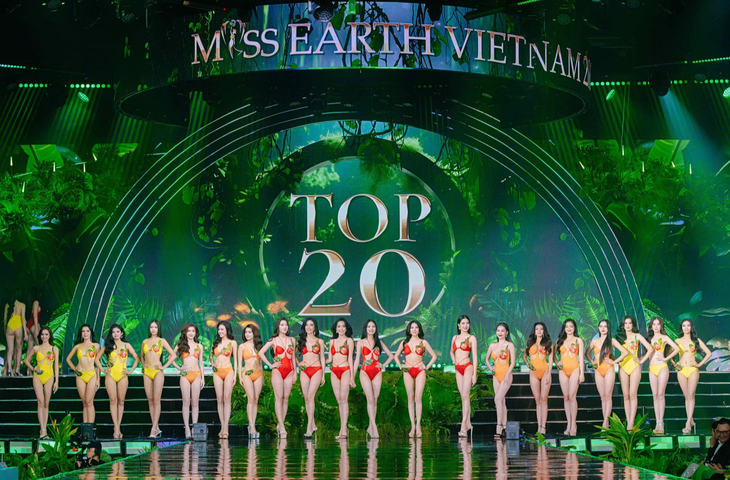 Top 20 Miss Earth Vietnam 2023 trong trang phục áo tắm